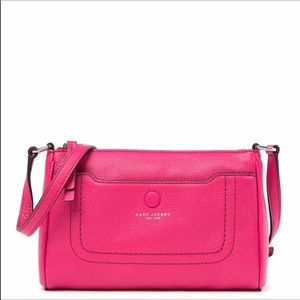 🆕 Marc Jacobs pink leather crossbody bag